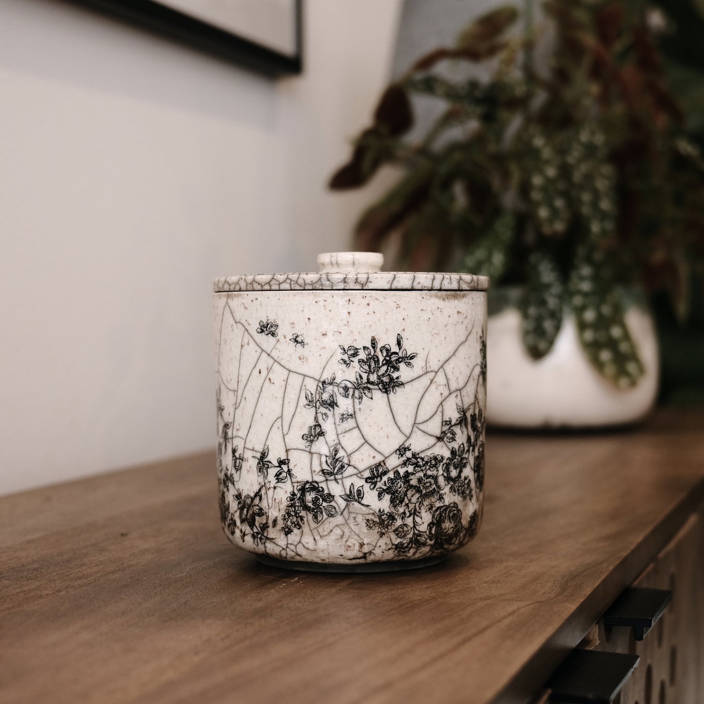 Floral Jar Large