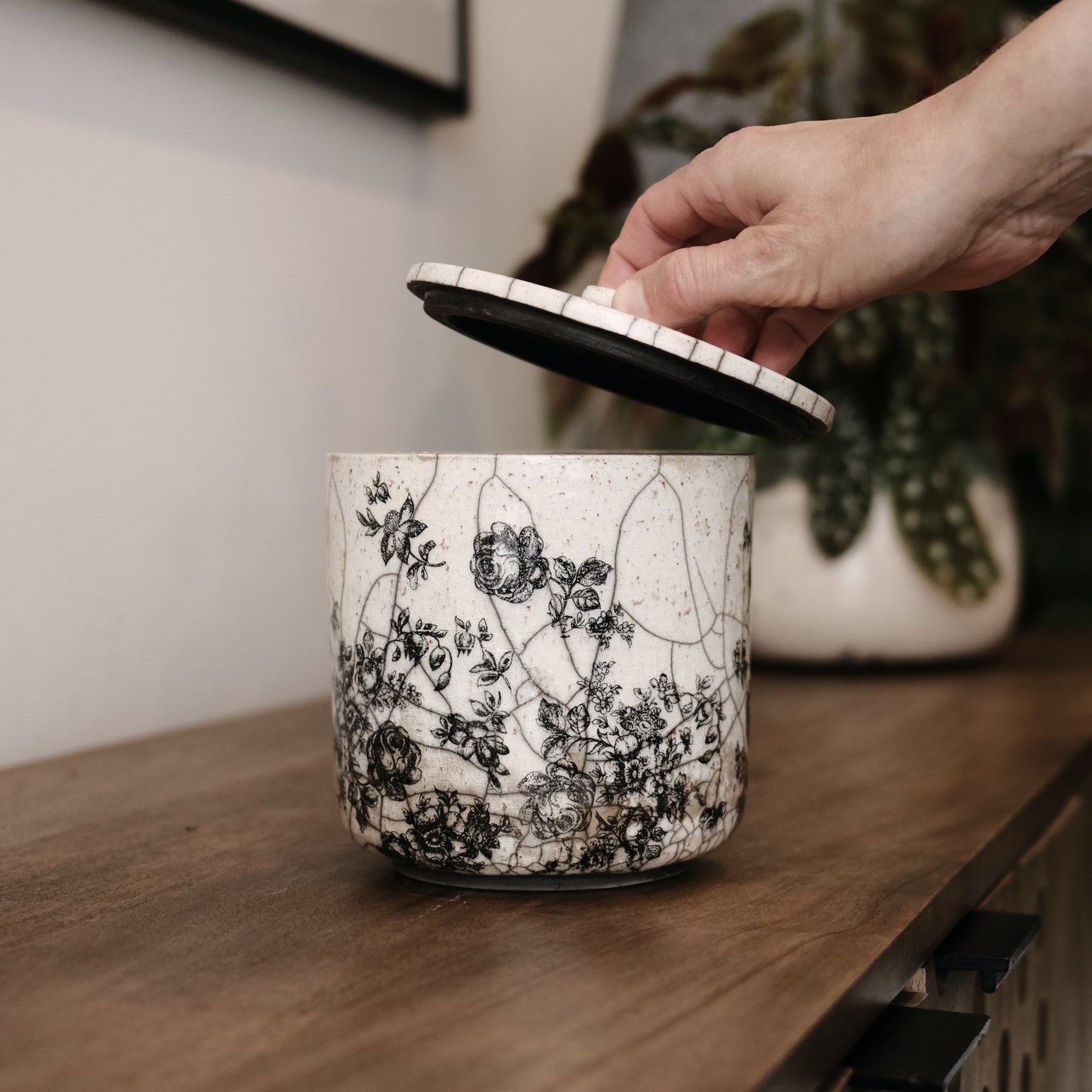 Floral Jar Large