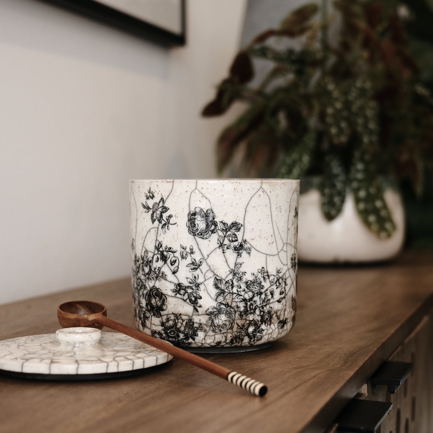 Floral Jar Large