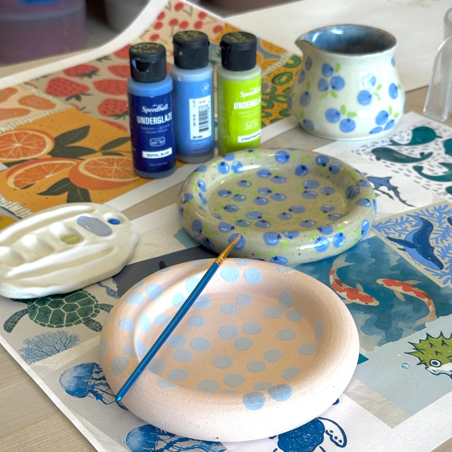 Mother's Day Pottery Painting (kid friendly!) (May 10)