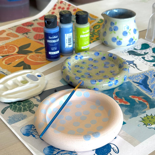 Mother's Day Pottery Painting (kid friendly!) (May 10)