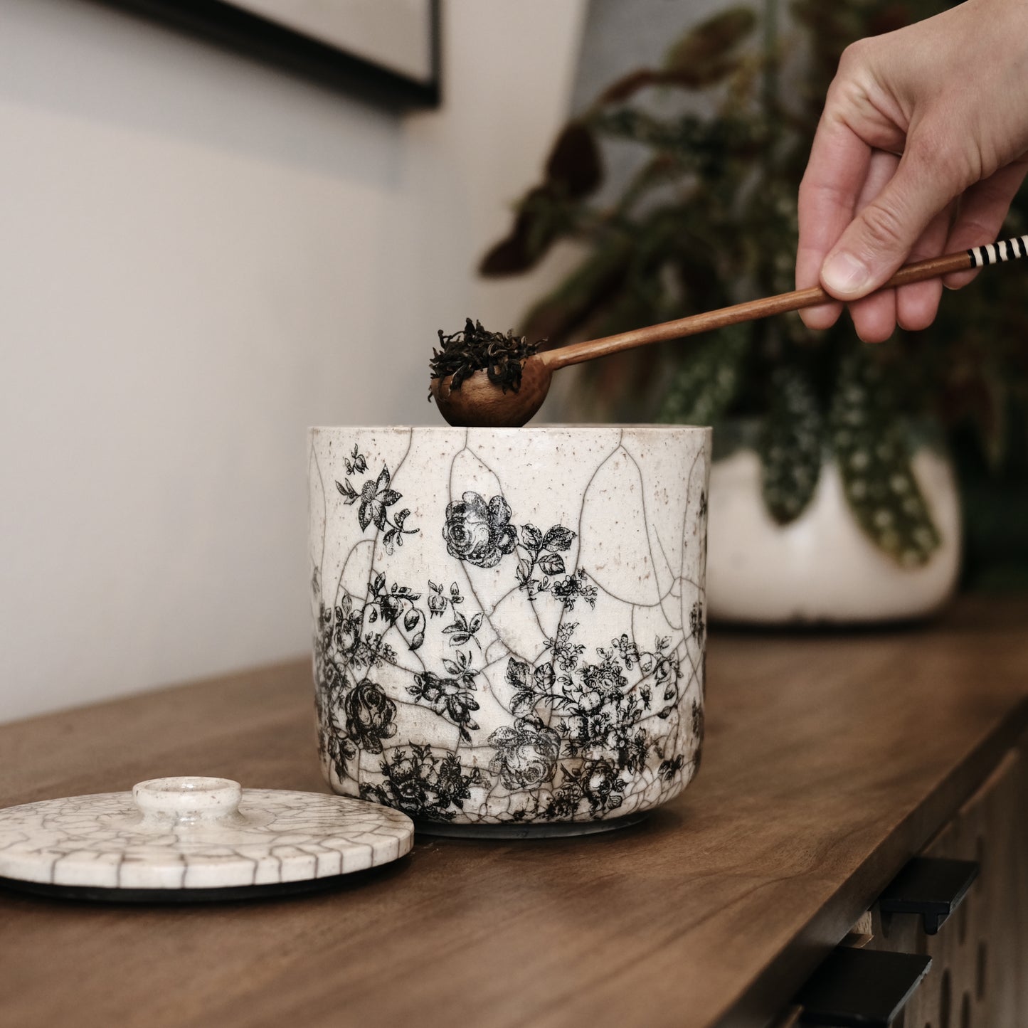 Floral Jar Large