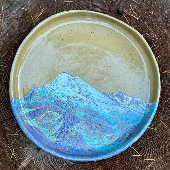 Mountain Watercolour Painting on Ceramics with Nikki Frumkin (Sunday, Nov 9)